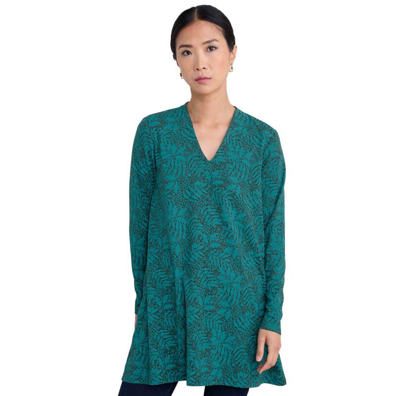 Seasalt Cornwall Molevenny Tunic Frosted Leaves Tehidy image number 0