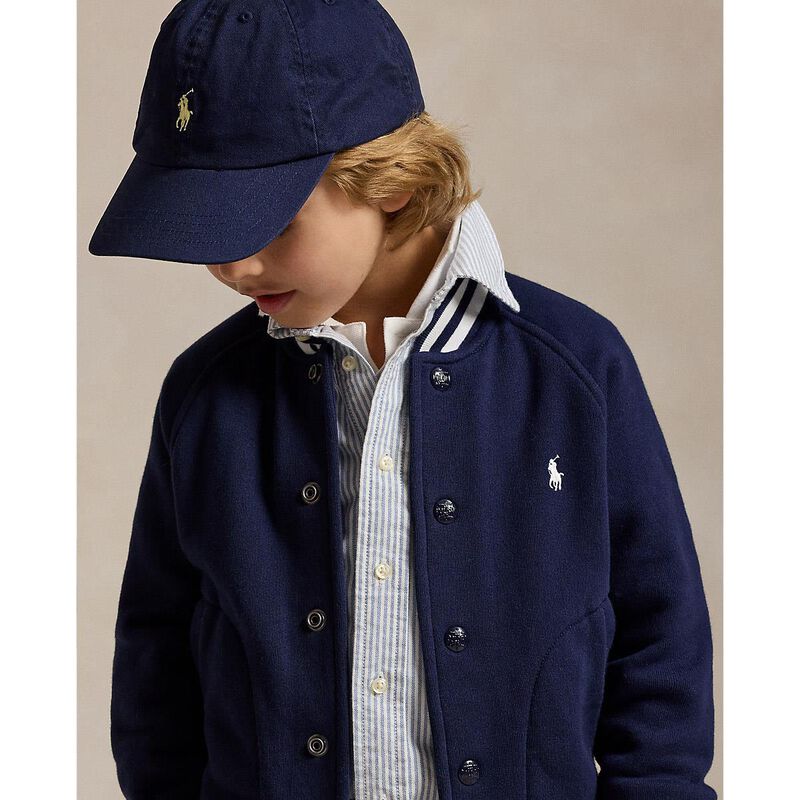 Polo Ralph Lauren Fleece Baseball Jacket 2-7 image number 3