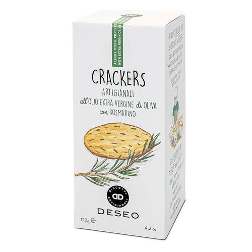 Deseo Crackers Rosemary 120g