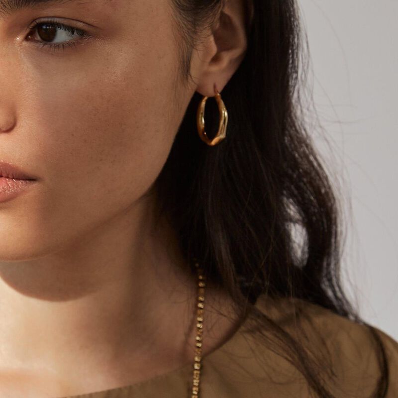 Brie Leon Organica Hoop Earrings Small image number 2