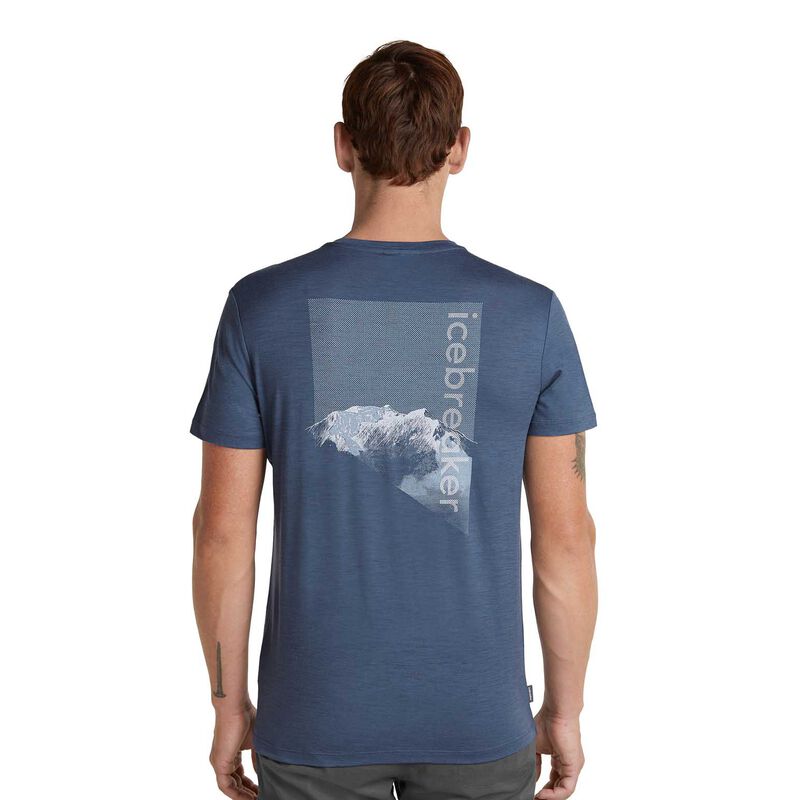 Icebreaker M Merino 150 Tech Lite SS Tee Pure Altitude image number 5
