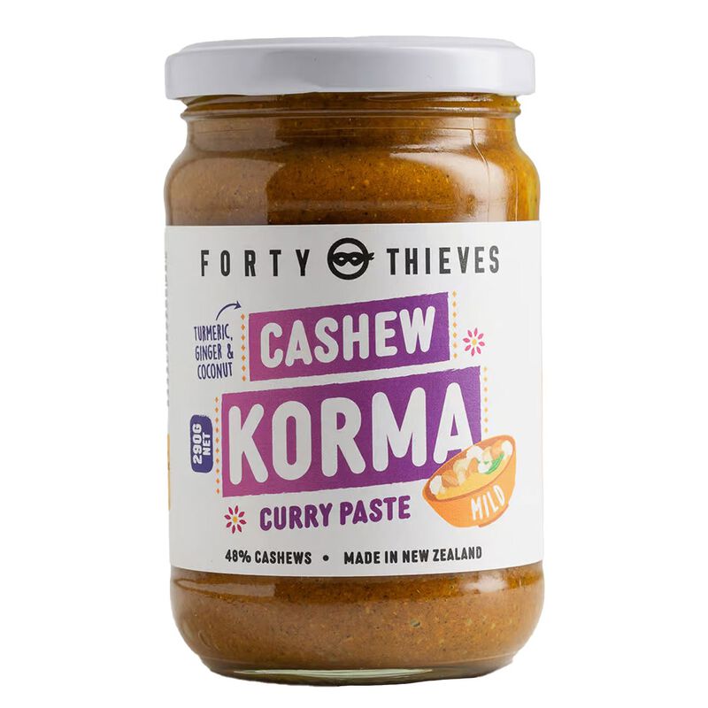 Forty Thieves Cashew Korma Paste 290g image number 0