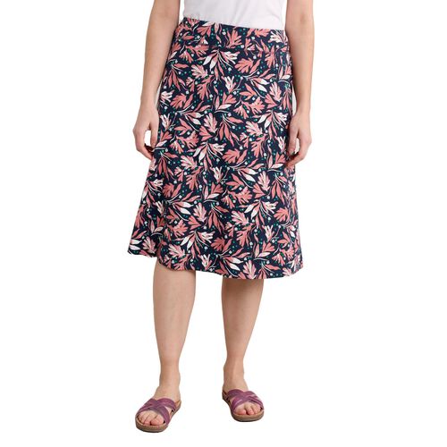 Seasalt Cornwall Jessica Grace Skirt Seaweed Swirl Maritime