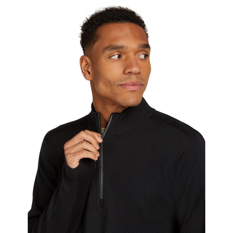 Icebreaker M Merino Icebreaker Anniversary Original LS Half Zip image number 2