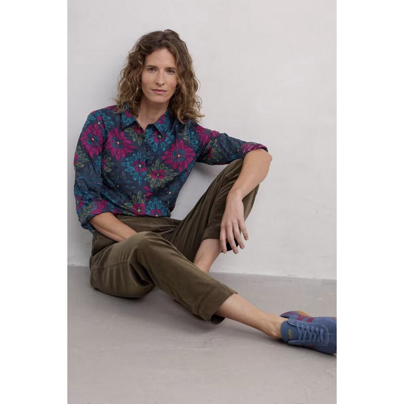 Seasalt Cornwall Larissa Shirt Cut Glass Mix image number 3