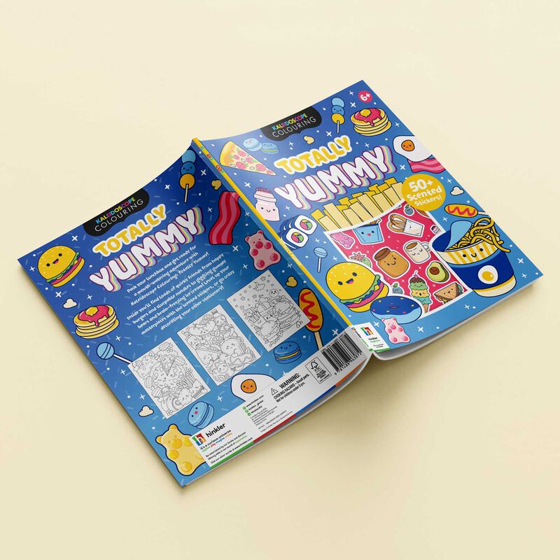 Hinkler&nbsp; Colouring Scented Stickers Totally Yummy - Kaleidoscope image number 2
