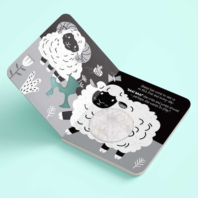 High Contrast Board Book Touch And Feel: Moo Moo! image number 1