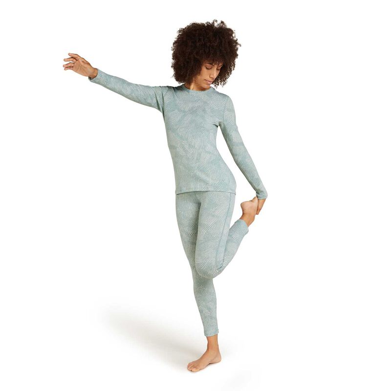 Icebreaker W Merino 260 Vertex Leggings Frozen Forms image number 3