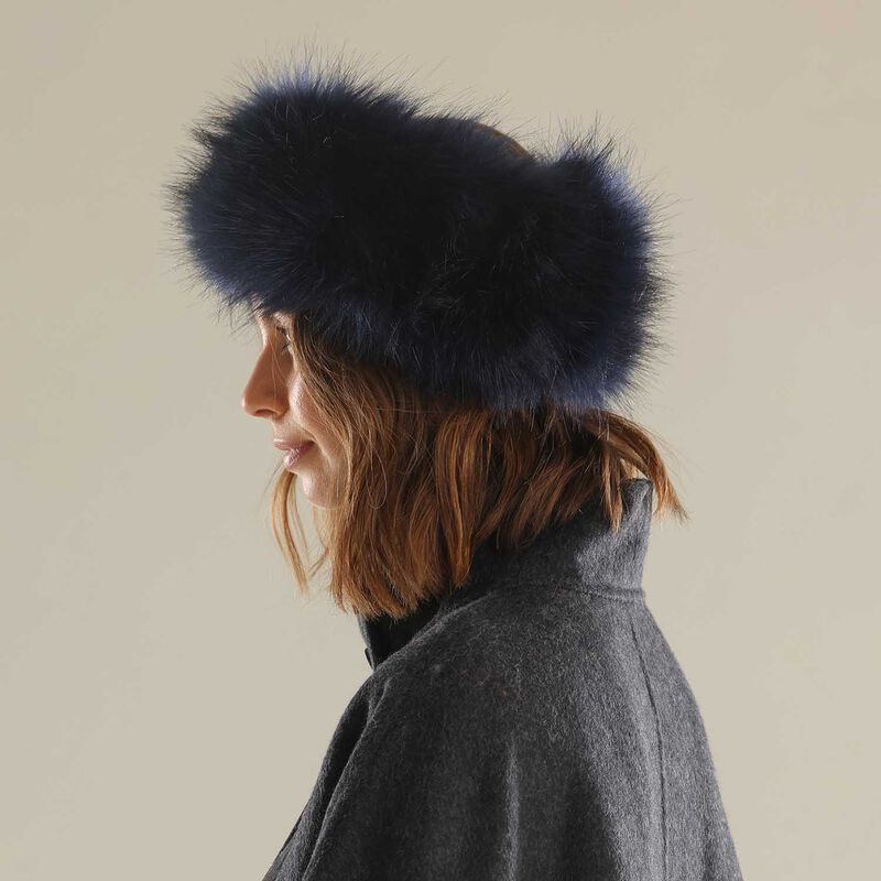 Morgan & Taylor Xenia Faux Fur Headband image number 10