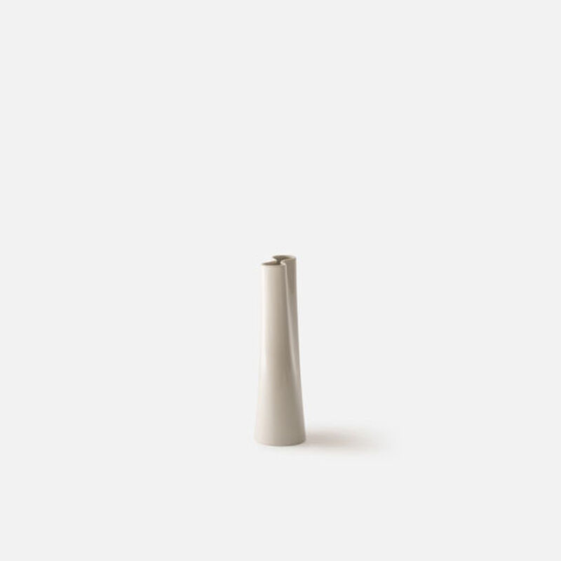 Citt&agrave; Pinch Vase Bone S 6.75x8.5x22.5cmh image number 3