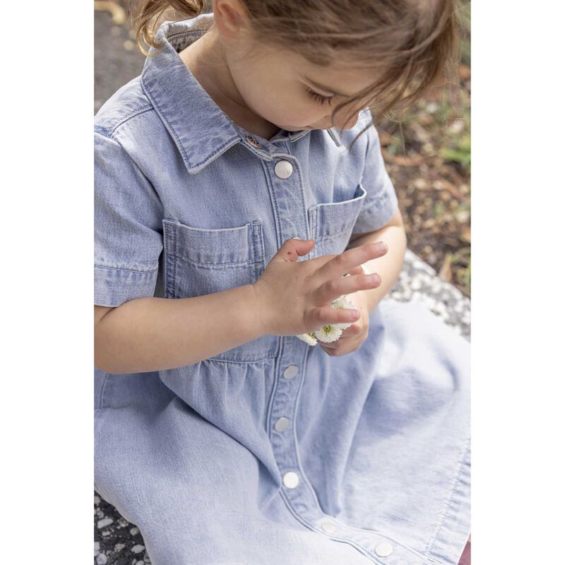 Milky Mabel Denim Dress 2-7Y image number 3