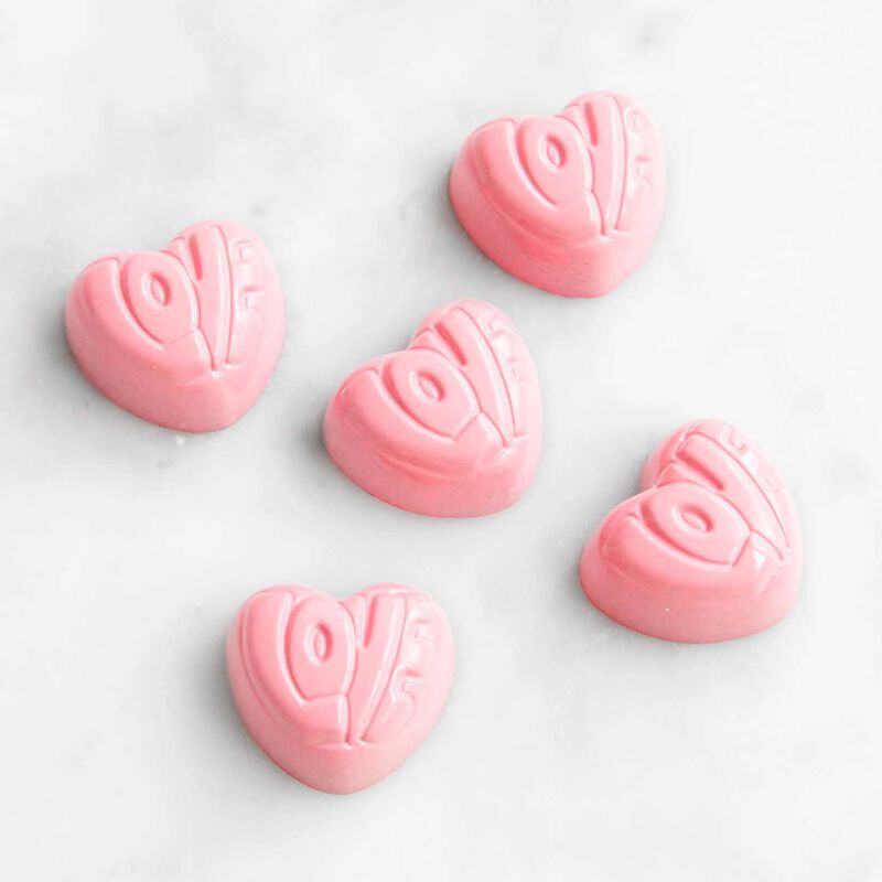 House of Chocolate 'Chocolate Hearts' Jelly Tip Milk Chocolate Bonbons image number 2