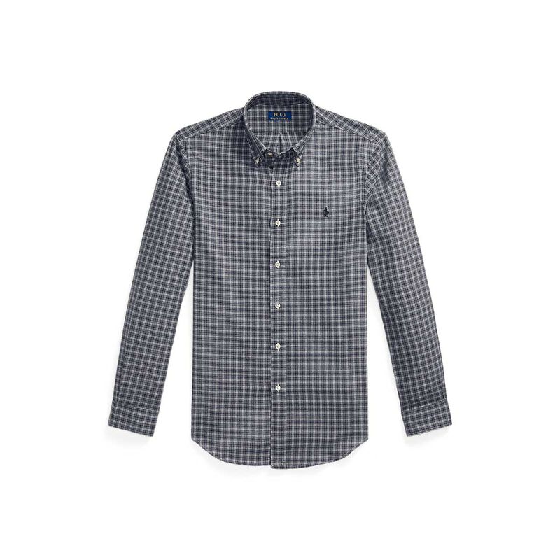 Polo Ralph Lauren Custom Fit Plaid Twill Shirt image number 2
