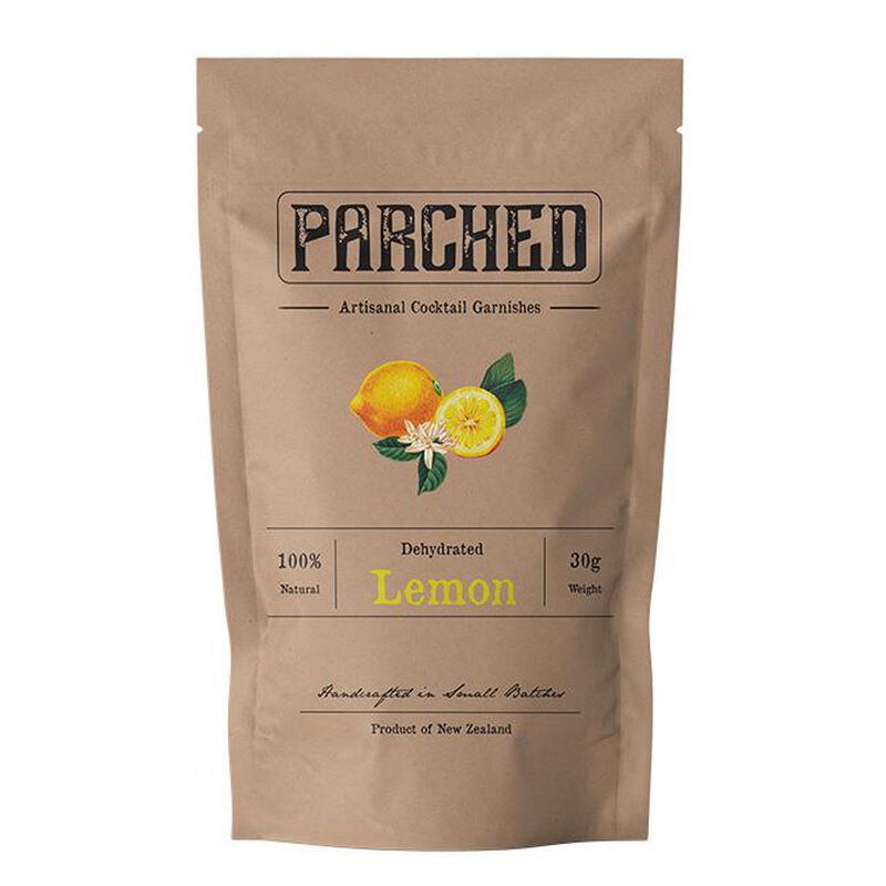 Parched Cocktail Garnish Lemon Pouch 30g image number 0