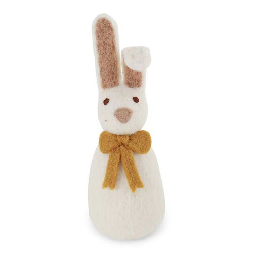 Gry & Sif Big Bunny With Bow - White