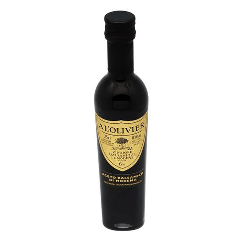 A L'Olivier Balsamic Vinegar Of Modena Bronze 25% Cooked Grape Must 250ml