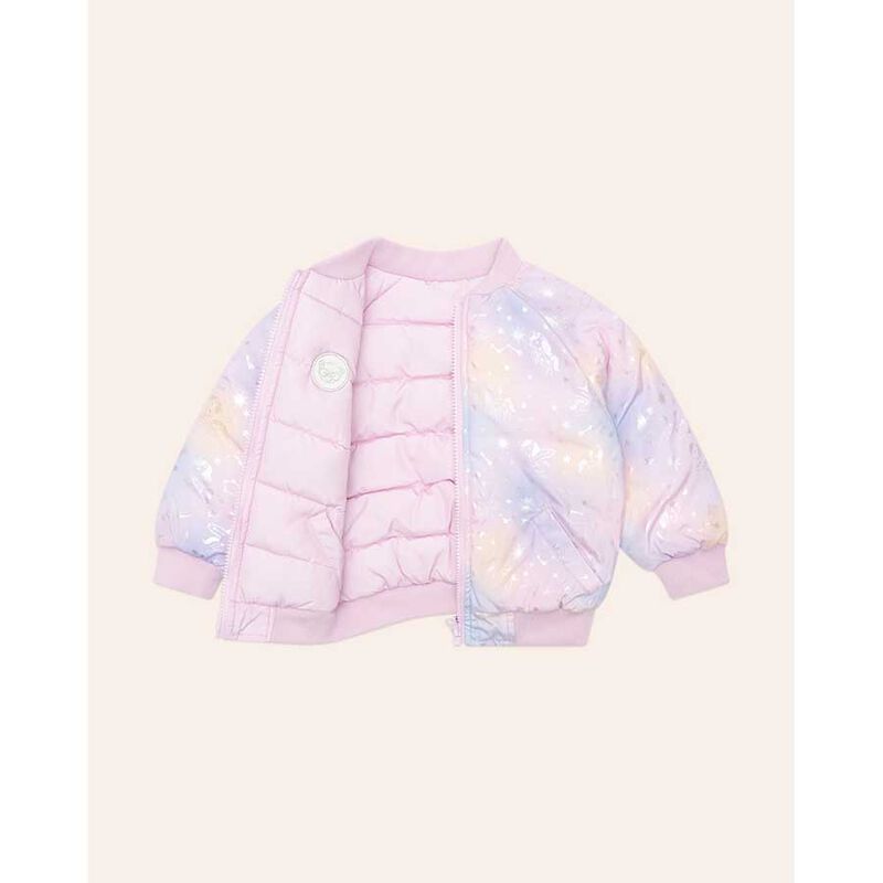 Huxbaby Cosmic Unicorn Reversible Bomber 3-5Y image number 1