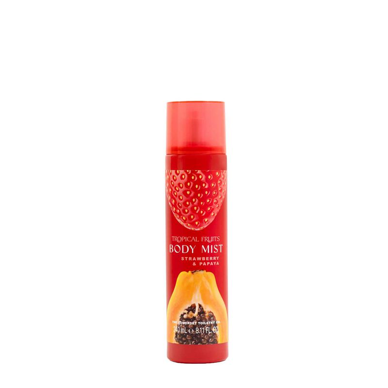 Tropical Fruits Strawberry & Papaya Body Mist 240ml image number 0