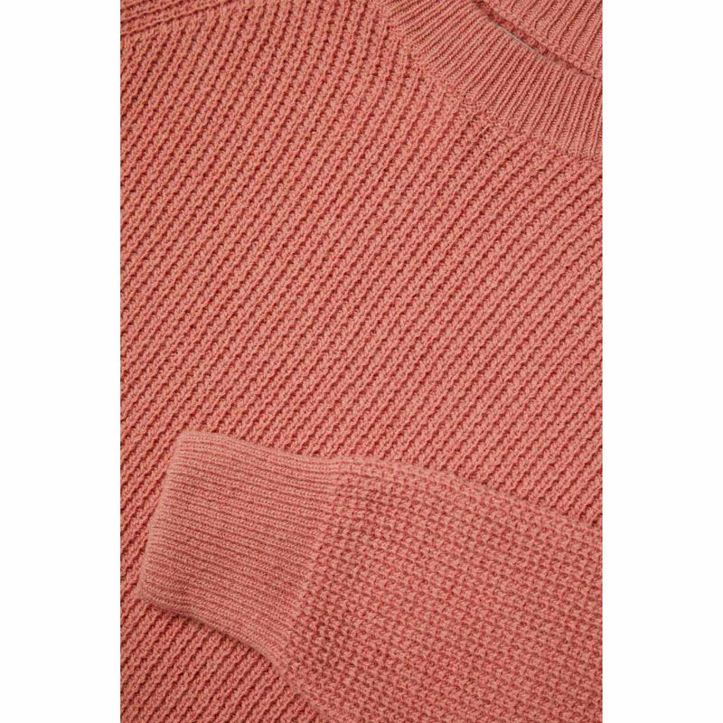 POMPEII Ribbed Astro Wool Knit Sweater image number 2