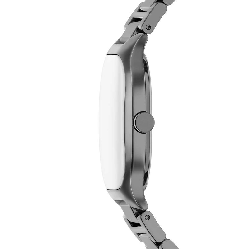 Skagen Mellem Three-Hand Gunmetal Stainless Steel Watch image number 2