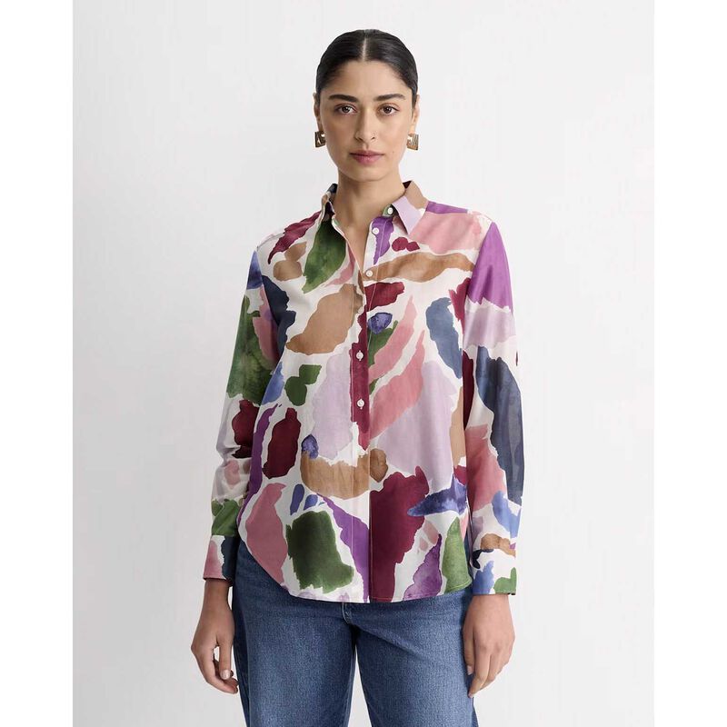 Sportscraft Leah Cotton Silk Shirt image number 2