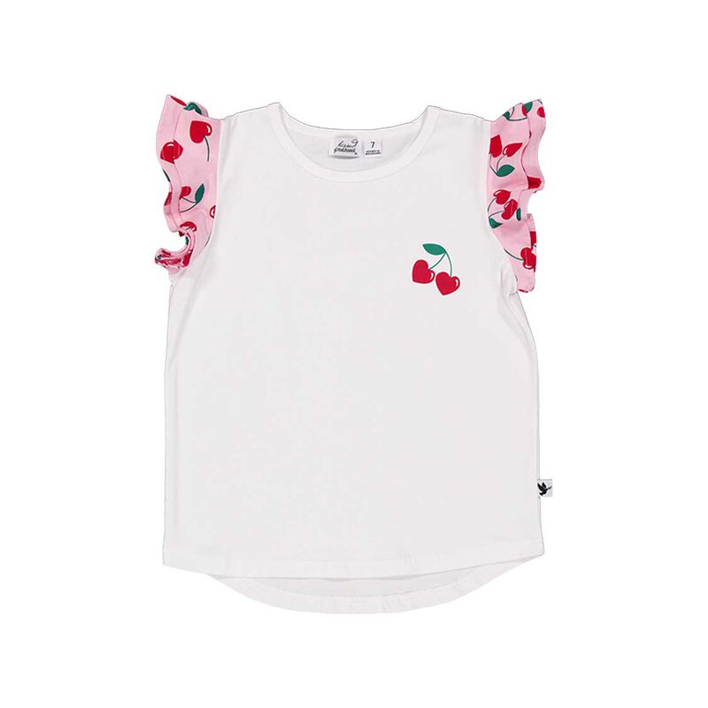 Kissed By Radicool Cherry Frill Tee image number 0