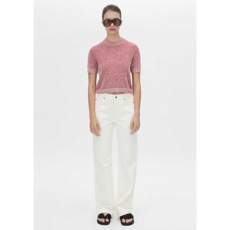 Camilla and Marc Soleo Textured Knit T Shirt image number 2