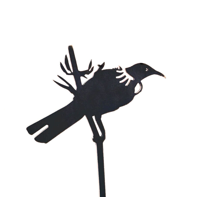 Metalbird NZ Tui Plant Stake 70cm image number 0
