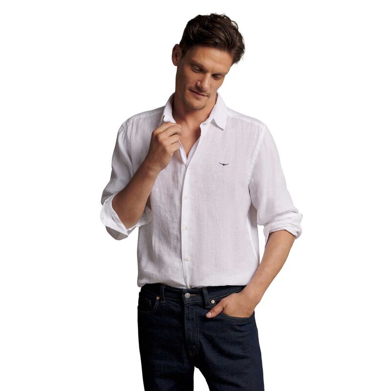 R.M. Williams Newman Linen Shirt image number 0