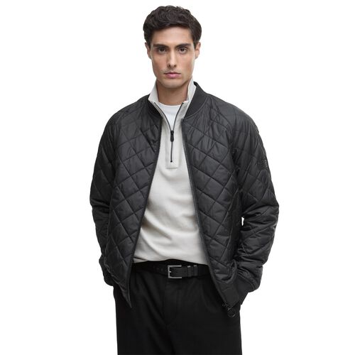 Barbour International Harfell Quilted Bomber Jacket