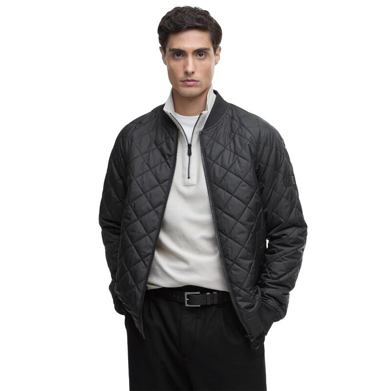 Barbour International Harfell Quilted Bomber Jacket image number 0