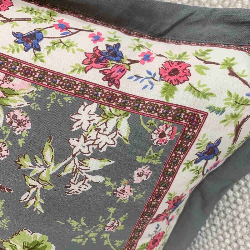 Forever England Amy Grey Cushion image number 1