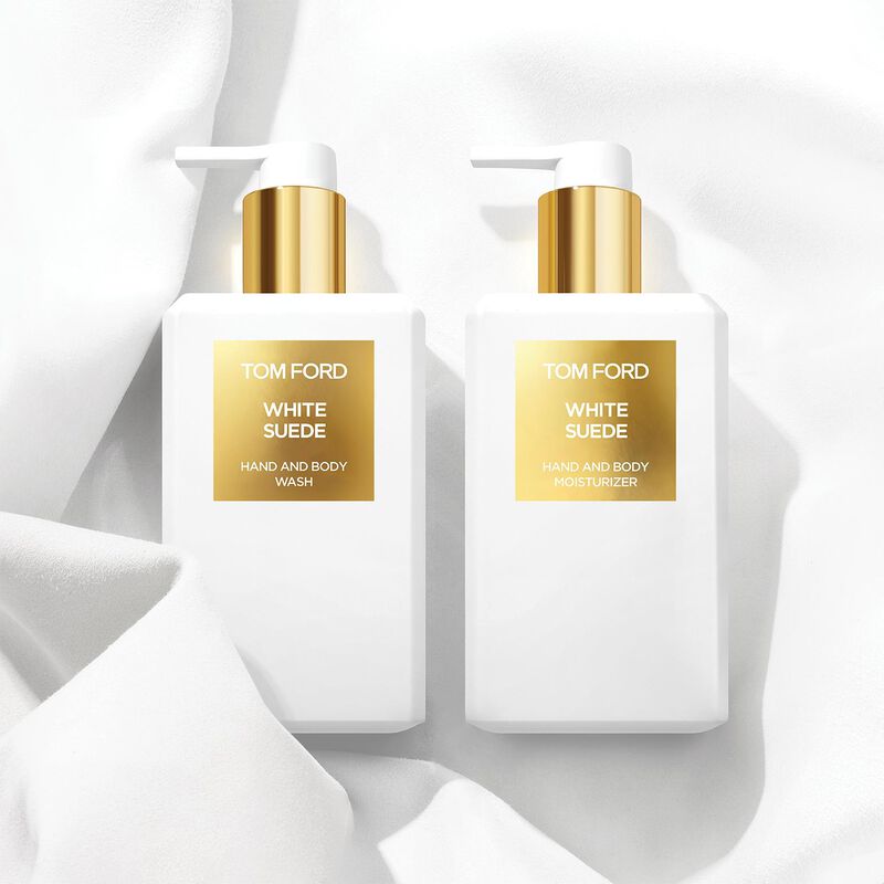 Tom Ford White Suede Hand & Body Moisturizer White 250ml image number 2