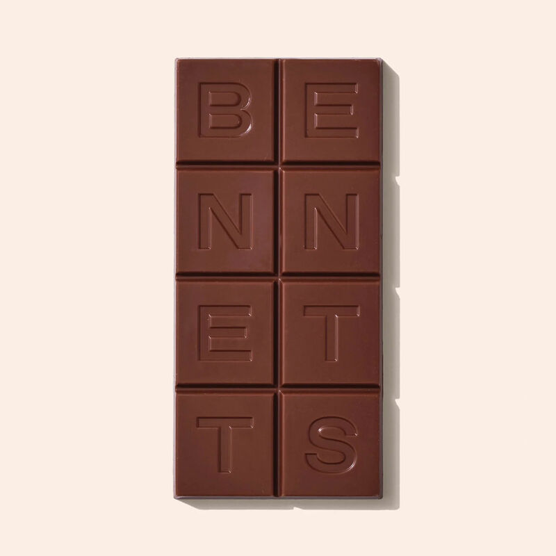 Bennetts of Mangawhai Hazelnut Milk Chocolate Bar 60g image number 1