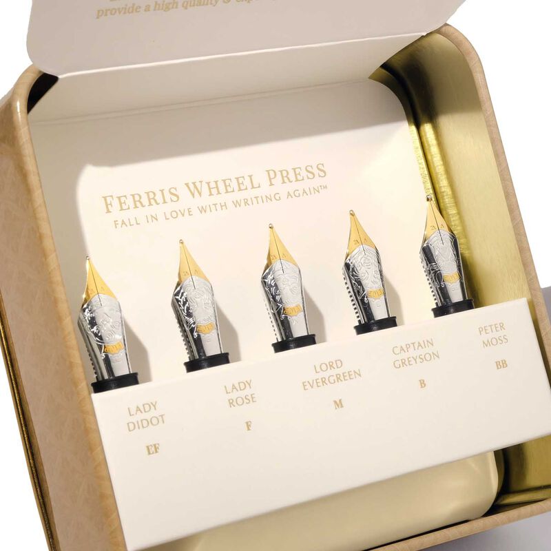 Ferris Wheel Press The Adventurers Nib Collection - Flight of 5 image number 1
