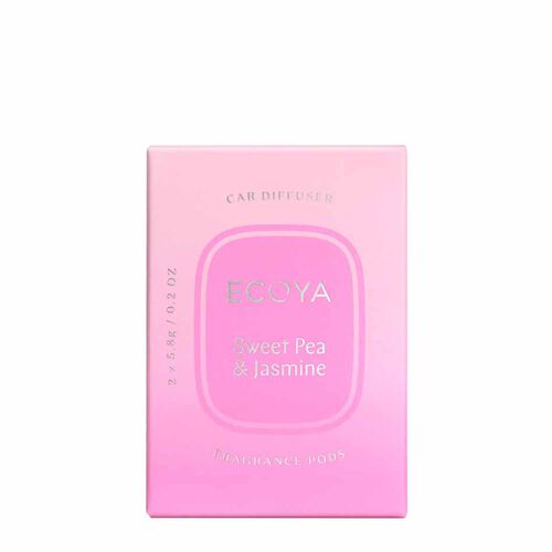 ECOYA Sweet Pea & Jasmine Car Diffuser Fragrance Pods