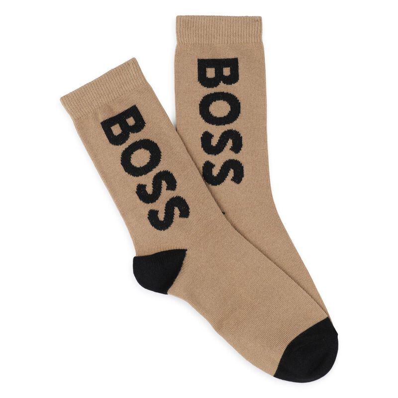 BOSS Jacquard Logo Socks Set of  3 image number 1