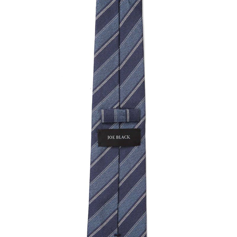Joe Black Wide Stripe 7.5cm Tie image number 5
