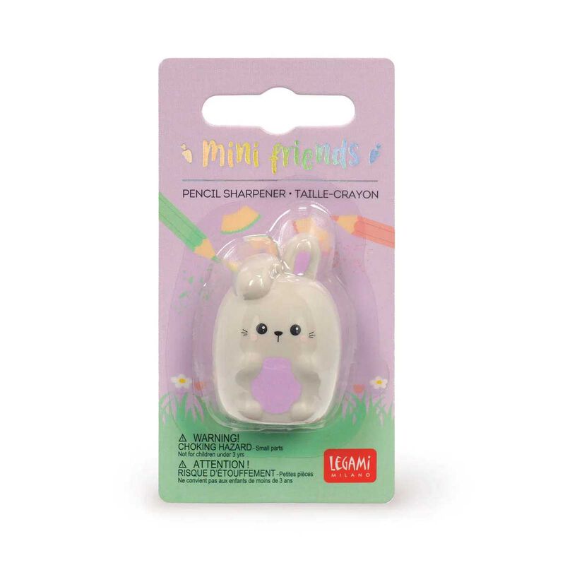 Legami Bunny Mini Friends Pencil Sharpener image number 3