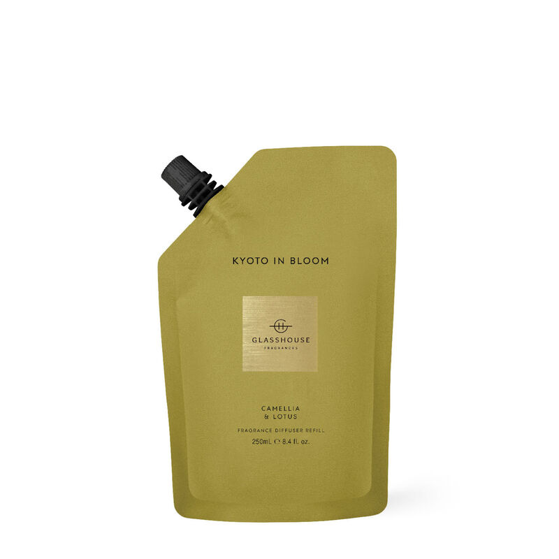 Glasshouse Fragrances 250ml Diffuser Refill Pouches - Kyoto In Bloom image number 0