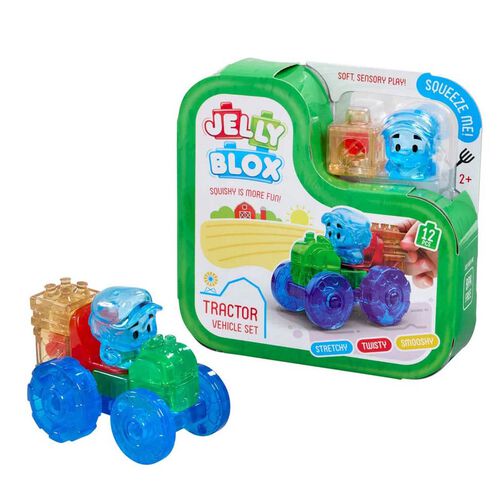 Jelly Blox Tractor Vehicle Set