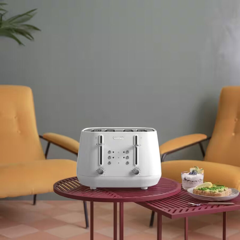 DeLonghi Eclettica 4-Slice Toaster White image number 3