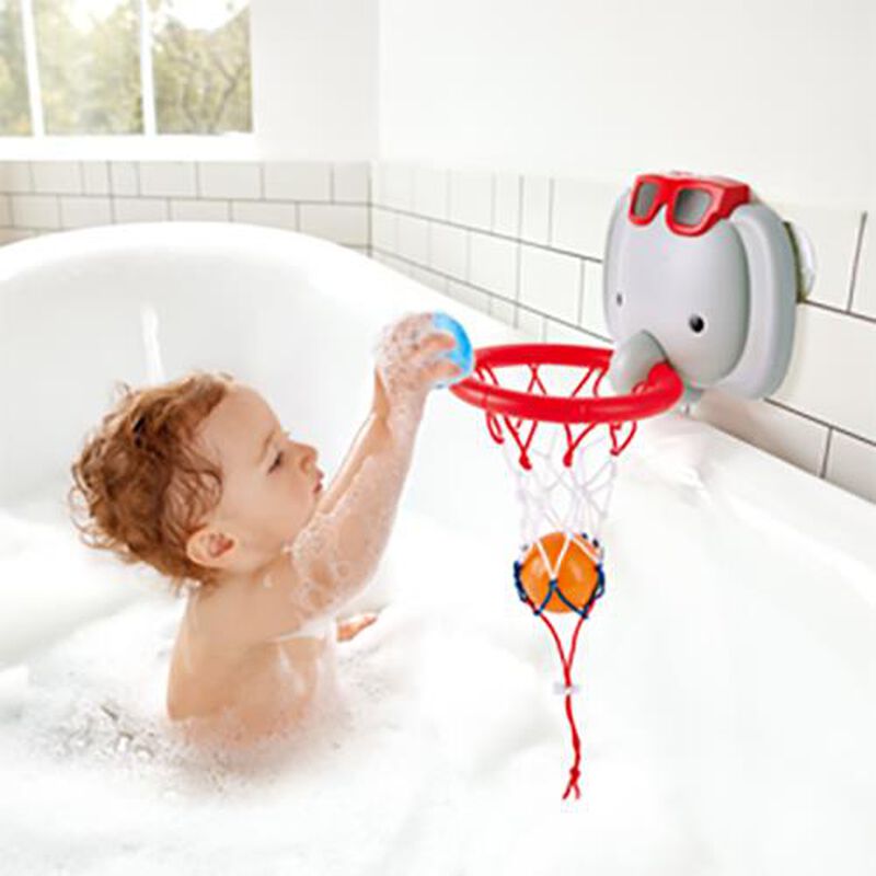 Hape Bath Time Basketball Elephant Pal image number 2