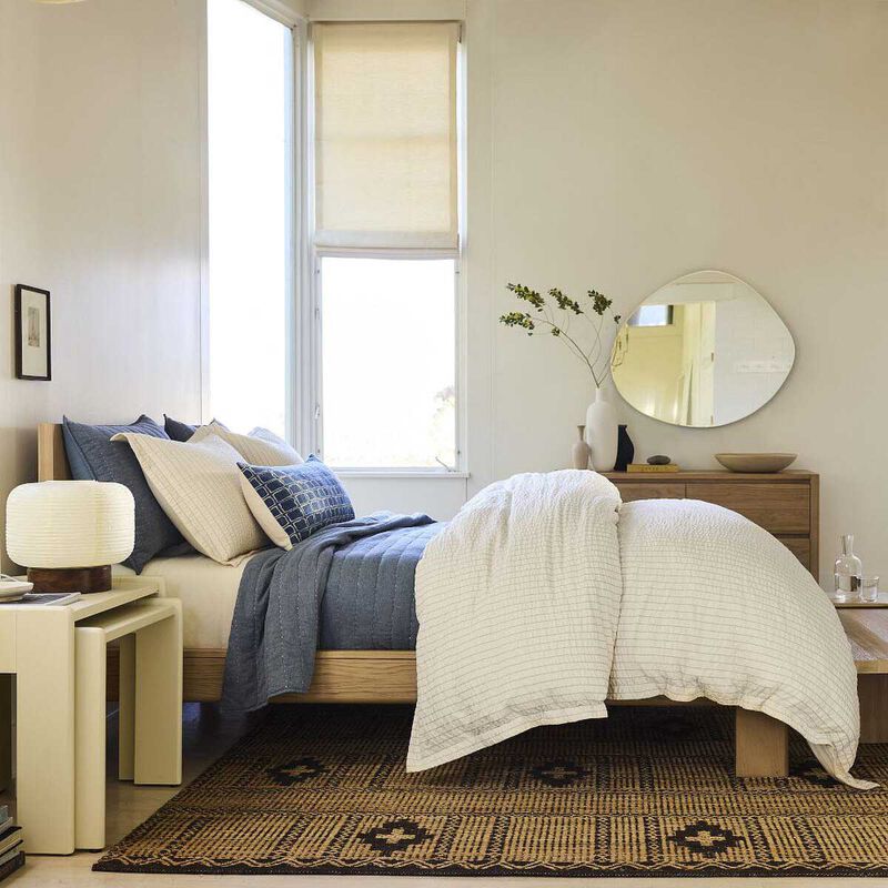 West Elm Seaside Stripe Duvet Cover image number 2