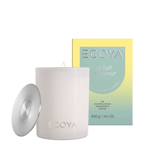 ECOYA Sea Salt & Coconut Madison Candle 400g