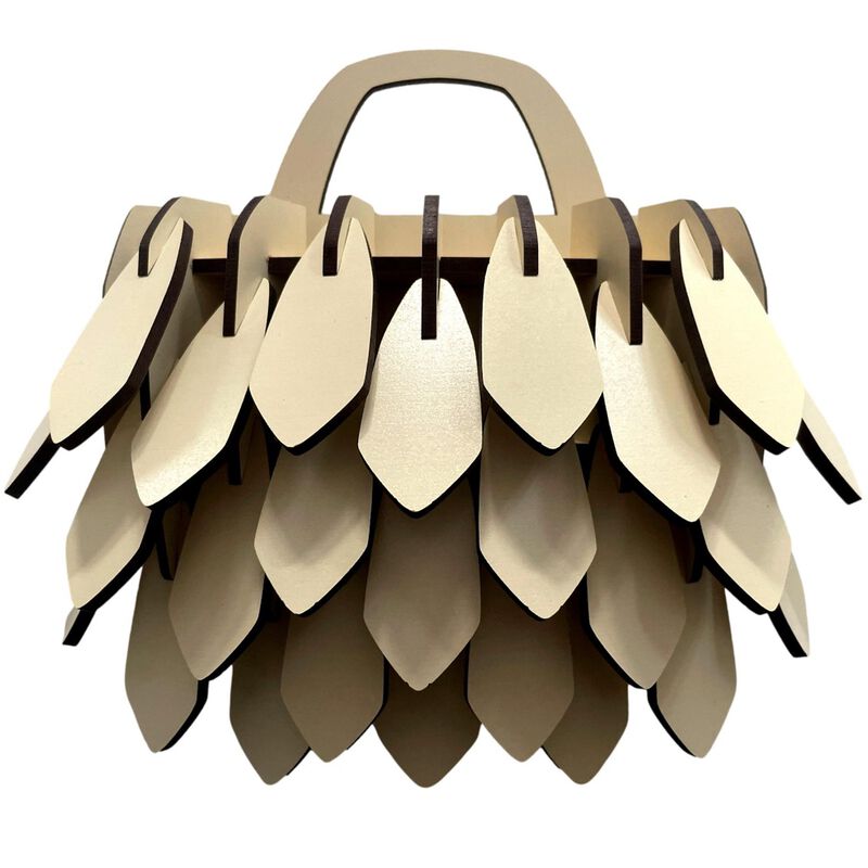 Abstract Designs Kitset Wall Kete Cream image number 0
