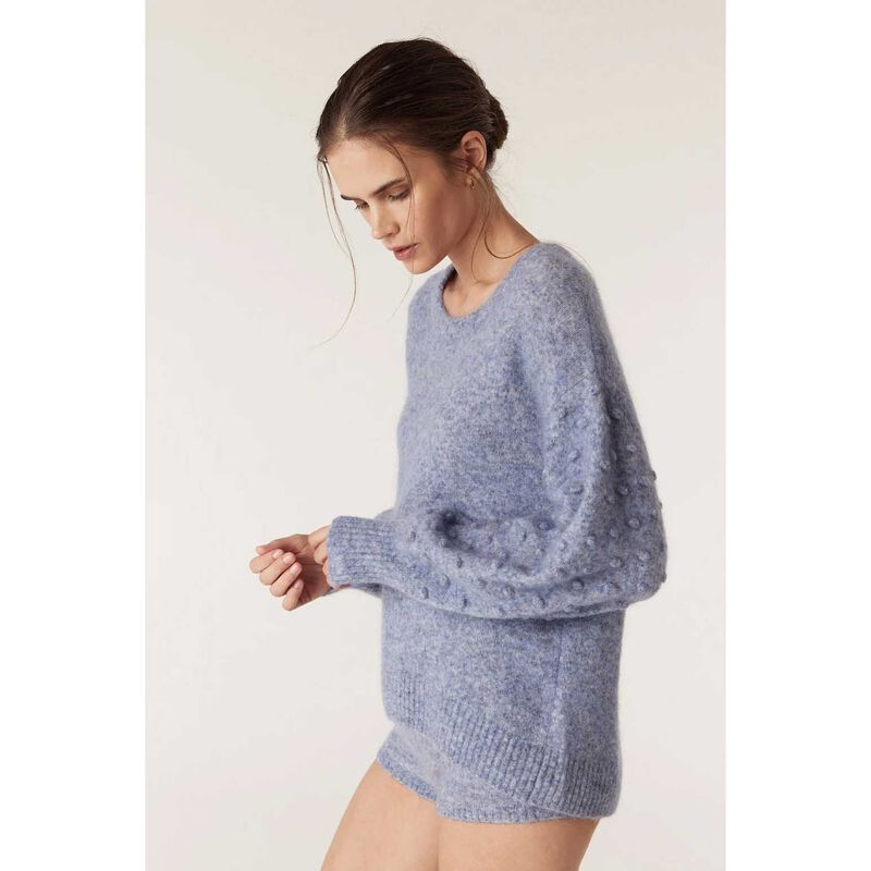 Cable Colour Me Bobble Jumper image number 3