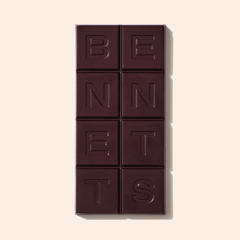 Bennetts of Mangawhai 73% Dark Chocolate Bar 60g image number 1