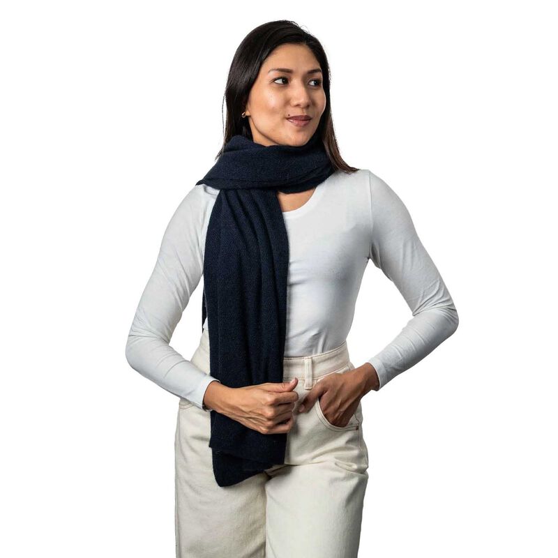 Koru Moss Stitch Wrap image number 1
