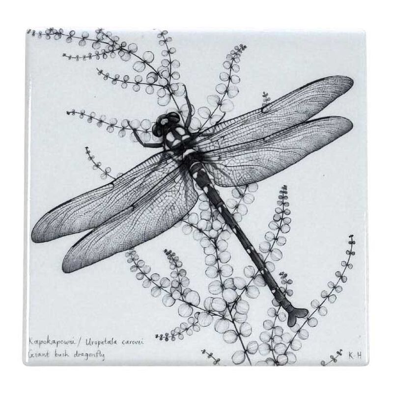 Katy Hayward Coaster - NZ Giant Dragonfly/Kapokapowai image number 0